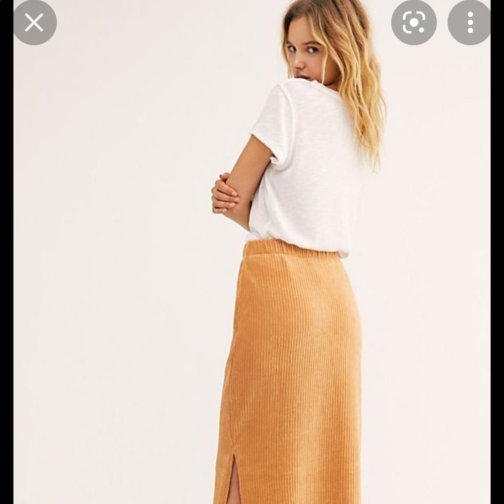 Free people Helen tube skirt